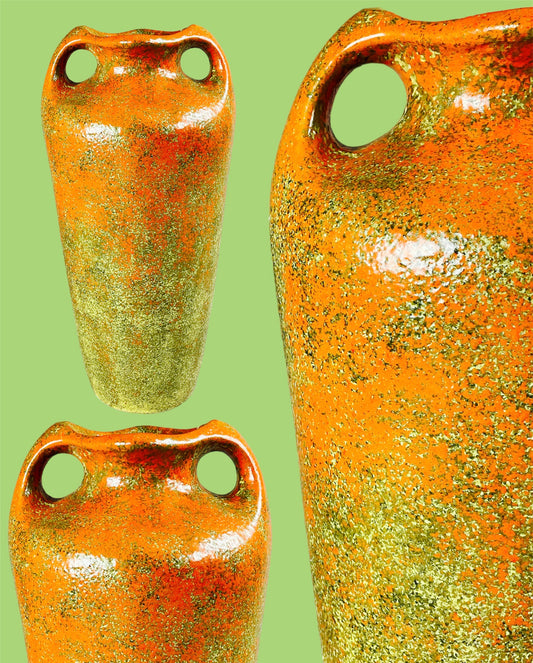 "Amphora" stunning ceramic floor vase