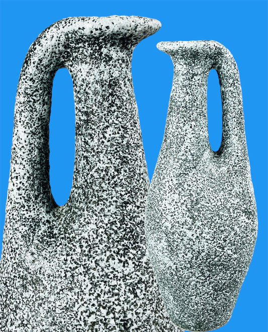 "Amphora" one handle ceramic vase