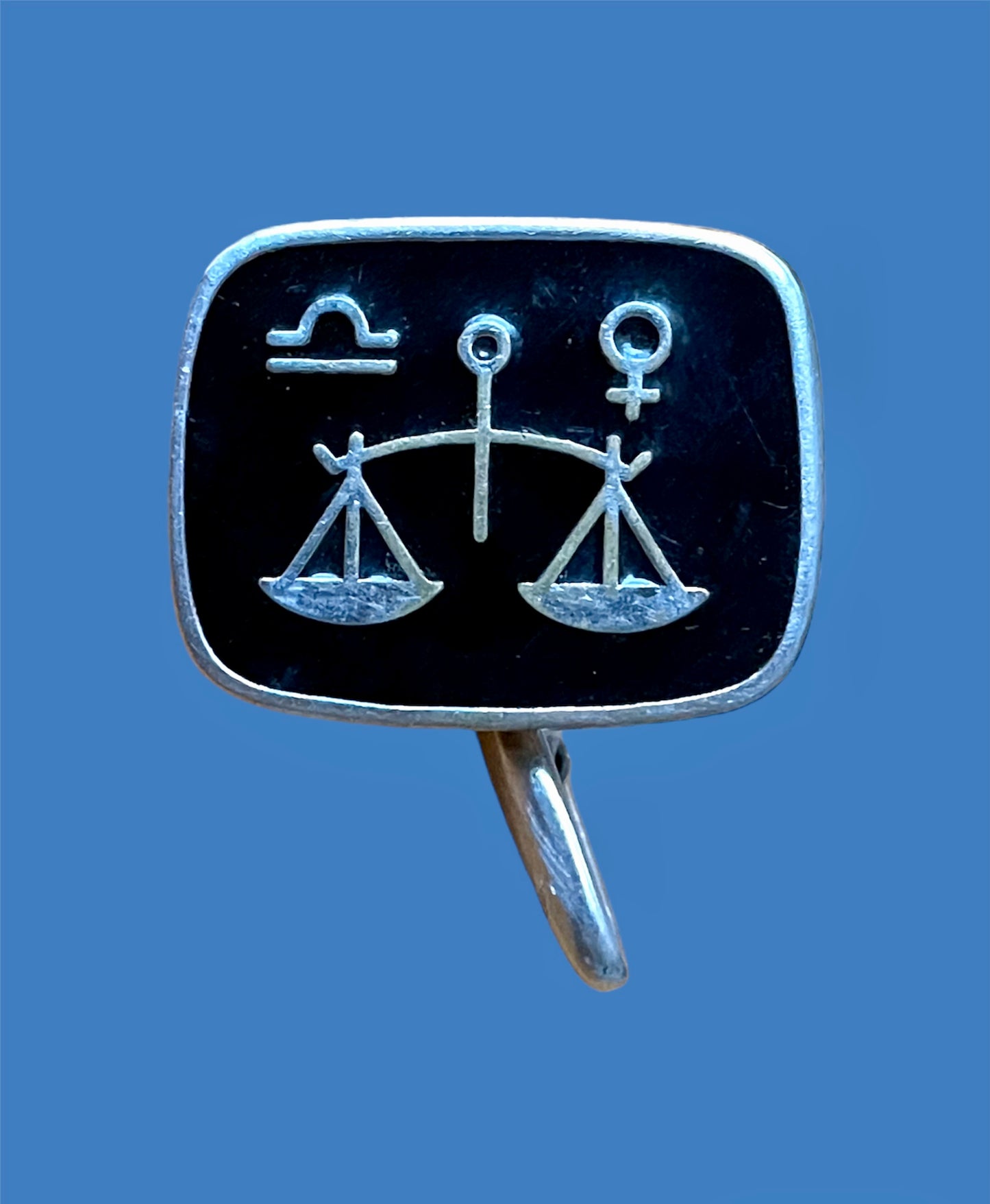 Vintage Zodiac "Libra" Cufflink