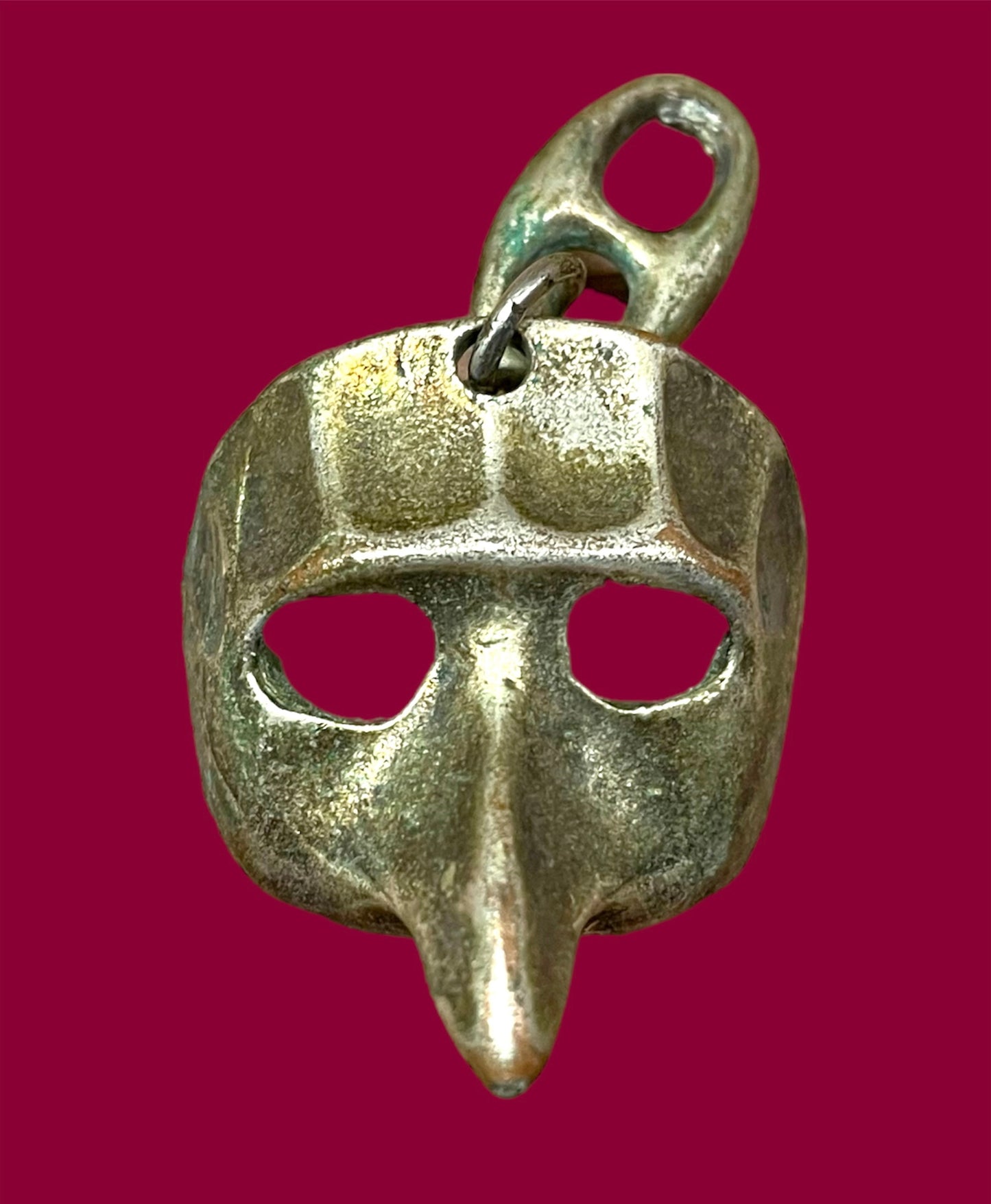 Mysterious Venetian Mask Pendant