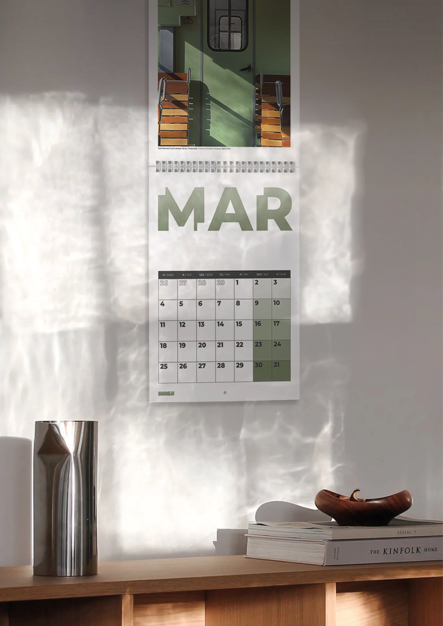 LAST PIECES! -- Limited Edition Brutapest Wall Calendar 2024